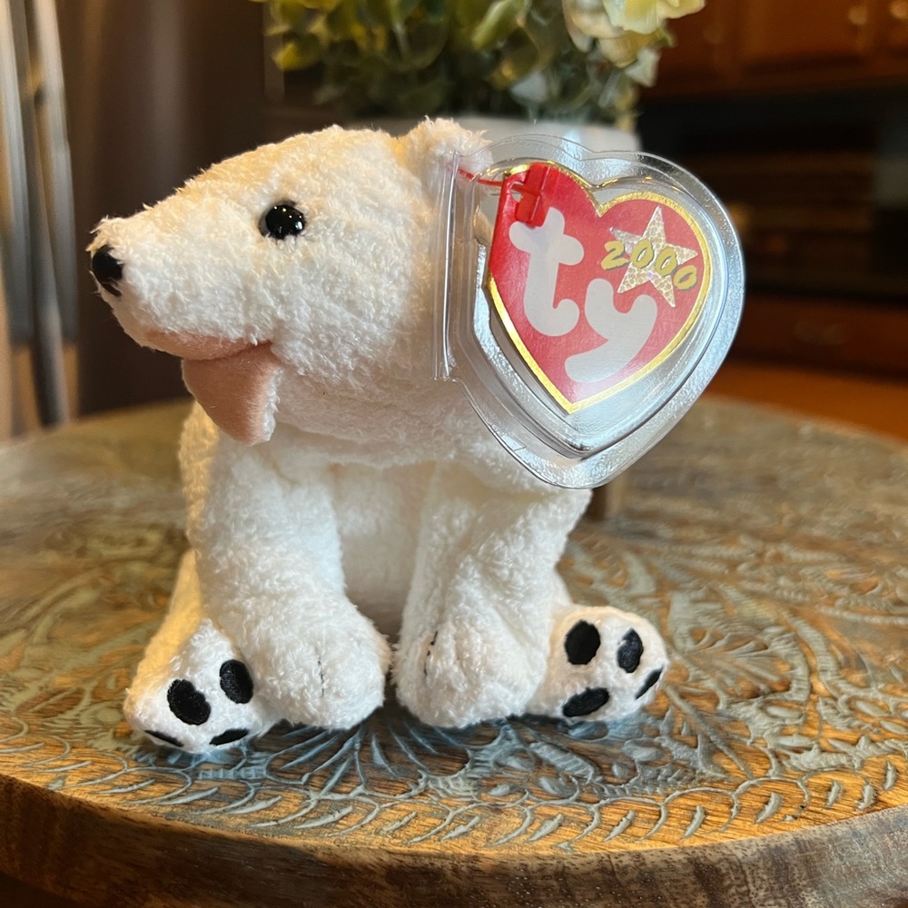 Ty Beanie Babies Aurora The Polar Bear